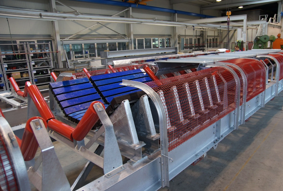 Troughing Idler Belt Conveyor - RESOL EPC Products